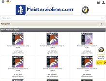 Tablet Screenshot of meistervioline.com